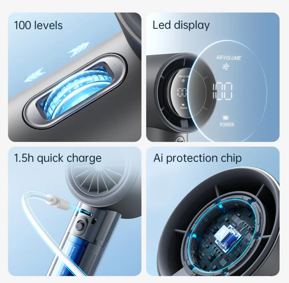 Jisulife FA53 Pro 1 ABS Portable Mini Fan