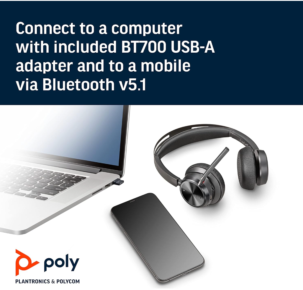 Poly Voyager Focus 2 USB-A Headset (UC)