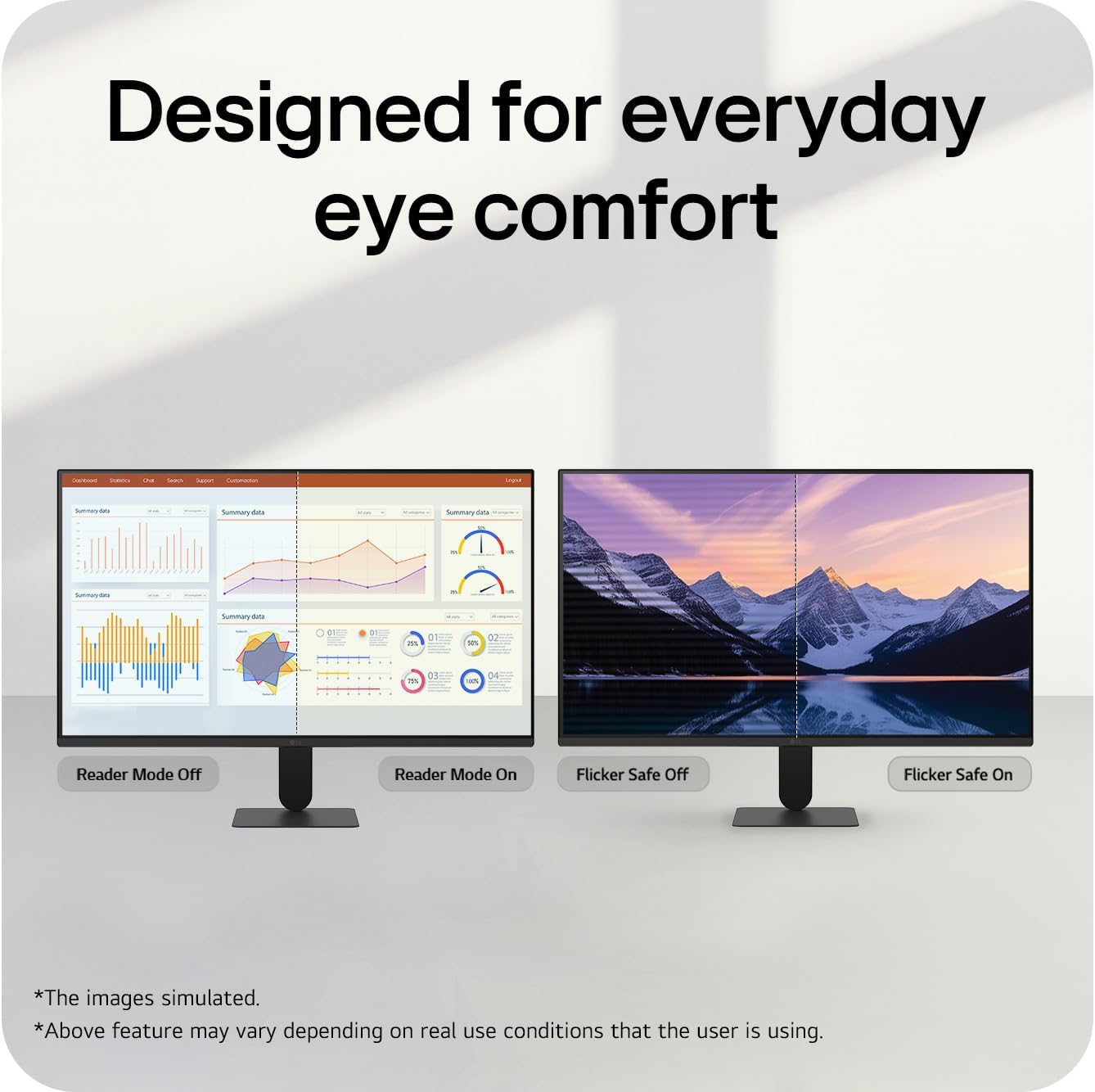 LG 27U411B-B 27" FHD 144Hz IPS Desktop display | sRGB 99%, HDR10, 1ms MBR 5ms GtG, AMD FreeSync, Tilt adjustment, HDMI, D-Sub, Black