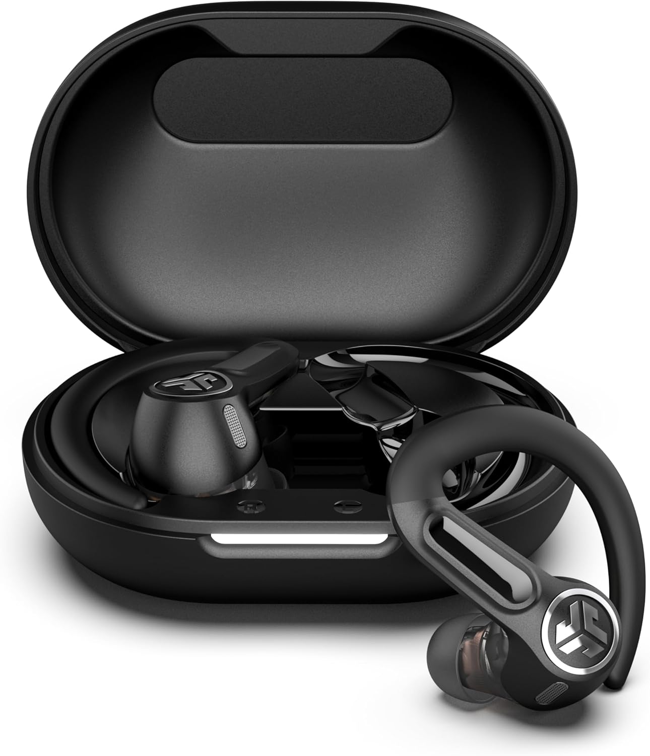 JLab Epic Sport ANC 3 True Wireless Bluetooth Earbuds for Active Workout, Hybrid Dual Drivers for Premium Sound, Hi-Res Audio, Spatial Audio, AAC, Sweatproof, 12+ Hours Playtime, Google Fast Pair