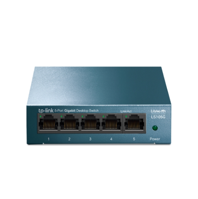 TP-Link LS105G 5-Port 10/100/1000Mbps Desktop Switch
