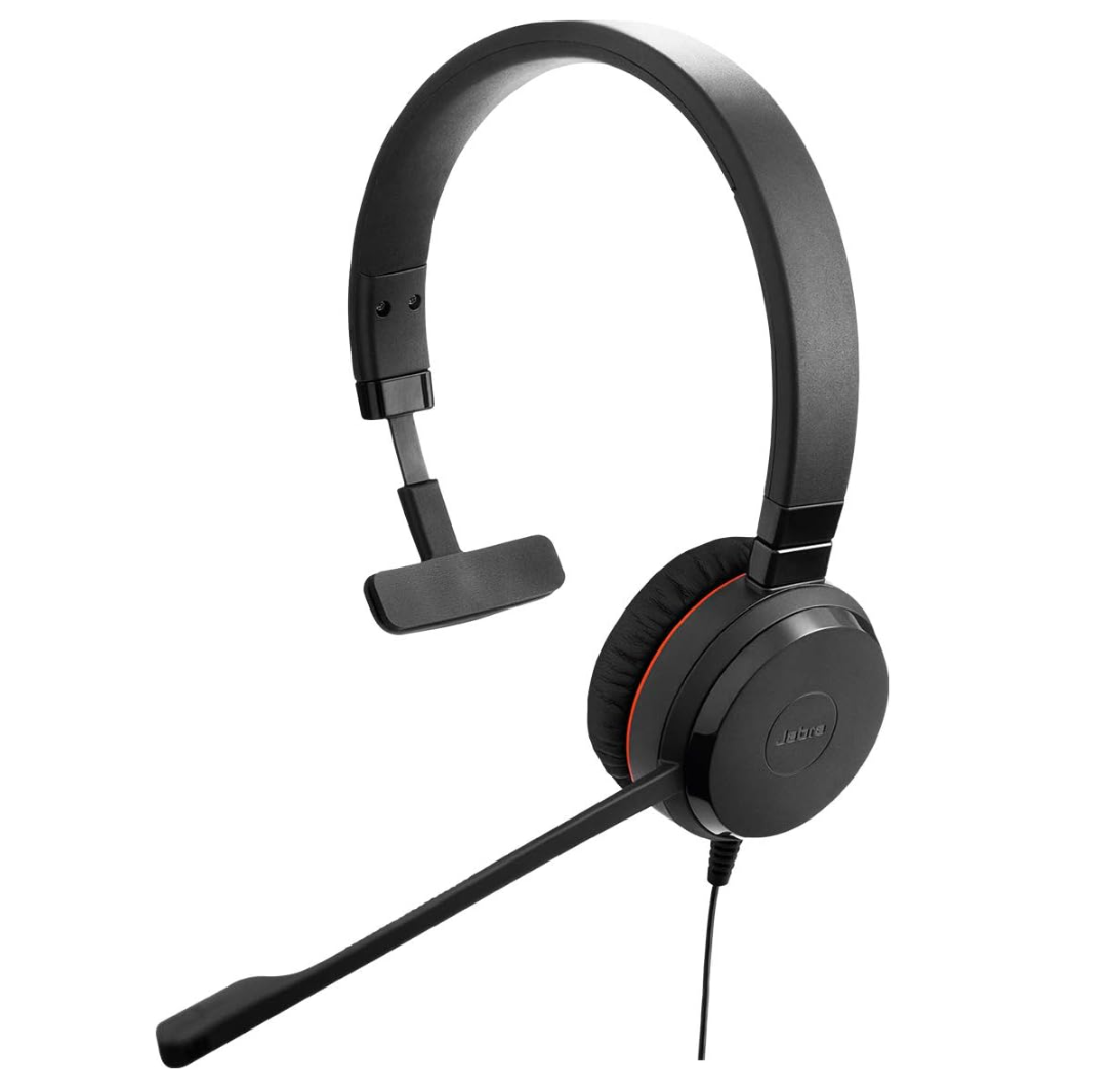 Jabra Evolve 30 II UC Mono USB-C/A Wired Headset/Music Headphones