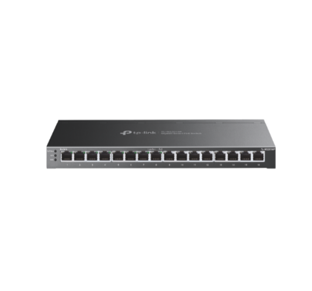 TP-Link TL-SG2016P JetStream 16-Port Gigabit Smart Switch with 8-Port PoE+