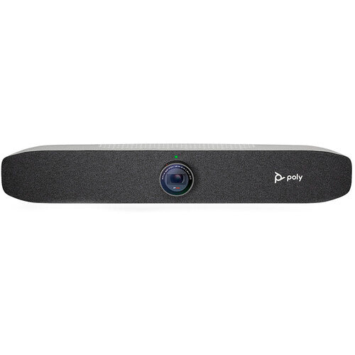 Poly Studio P15 Personal Video Bar (Plantronics + Polycom) - Complete Audio + Premium 4K Webcam Solution - Camera, Mics & Speaker - Home Office/Focus Room -Works w/Zoom (Certified) & Teams (Certified)