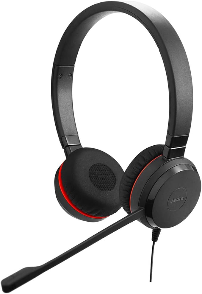 Jabra Evolve 30 II Stereo Headset 3.5mm Jack for Tablet and Mobile (without USB Controller)