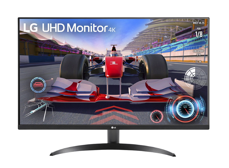LG 32UR500-B 31.5" UltaHD Monitor 4K, HDR10 with DCI-P3 90% (Typ.) AMD FreeSync, Dynamic Action Sync, Black Stabilizer, Stereo Speaker with Waves Maxx Audio, Tilt Adjustable Stand