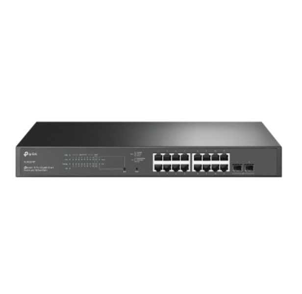 TP-Link TL-SG2218P JetStream 18-Port Gigabit Smart Switch with 16-Port PoE+