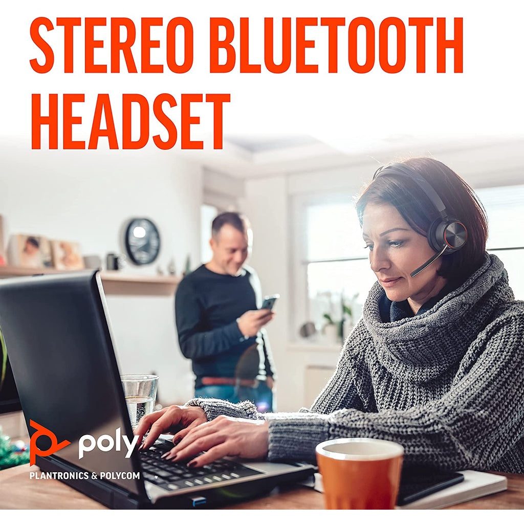 Poly Voyager Focus 2 USB-C with Charge Stand Headset