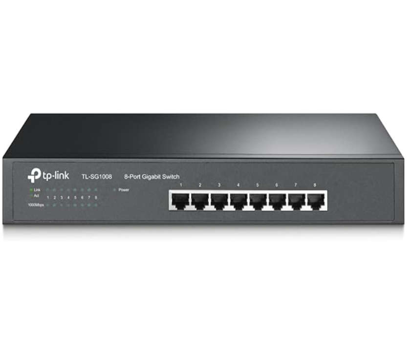 TP-Link TL-SG1008 8-Port Gigabit Desktop/Rackmount Switch