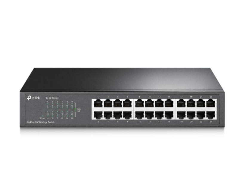 TP-Link TL-SF1024D 24-port 10/100Mbps Desktop/Rackmount Switch