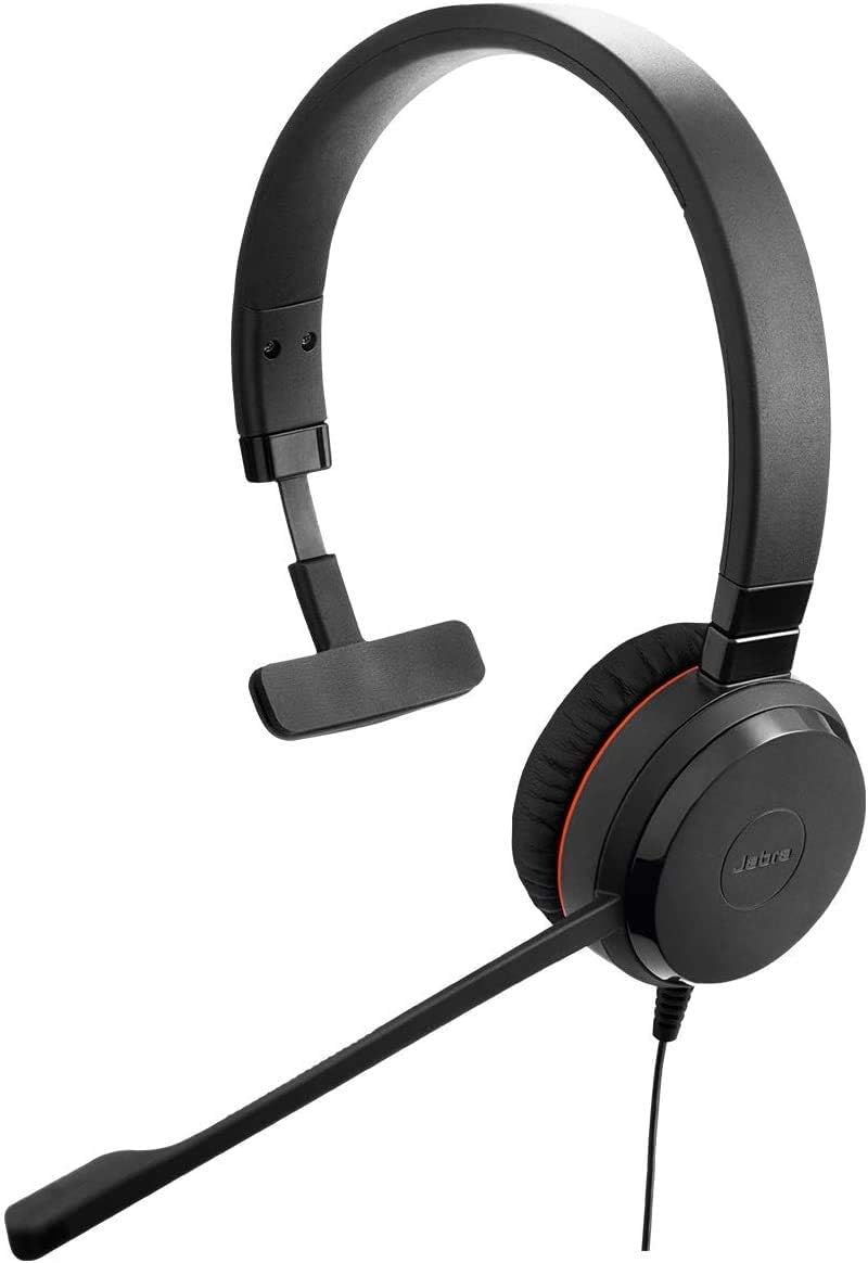 Jabra Evolve 30 II MS Mono USB-C/A Wired Headset/Music Headphones