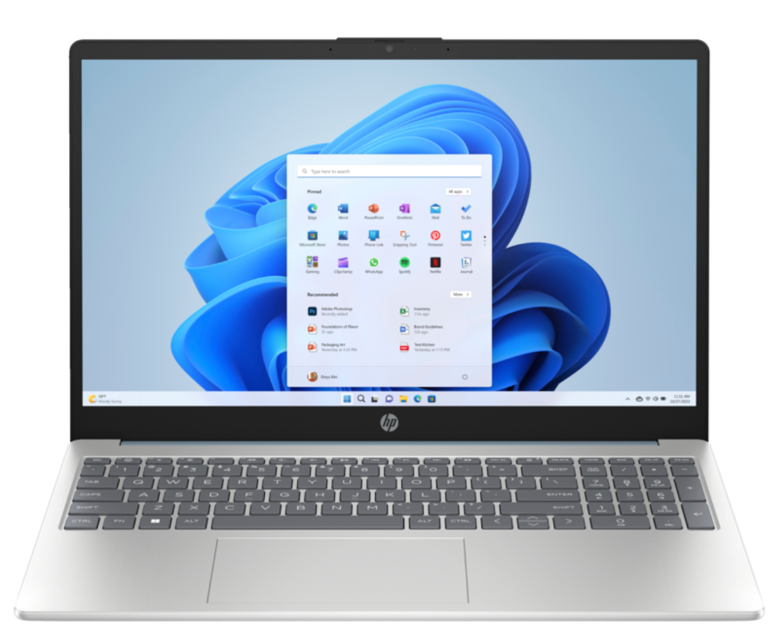 HP 15-FD0414TU Laptop (Moonlight Blue) | 15.6" FHD (1920x1080) | i5-1334U | 16GB RAM | 512GB SSD | Intel Iris Xe