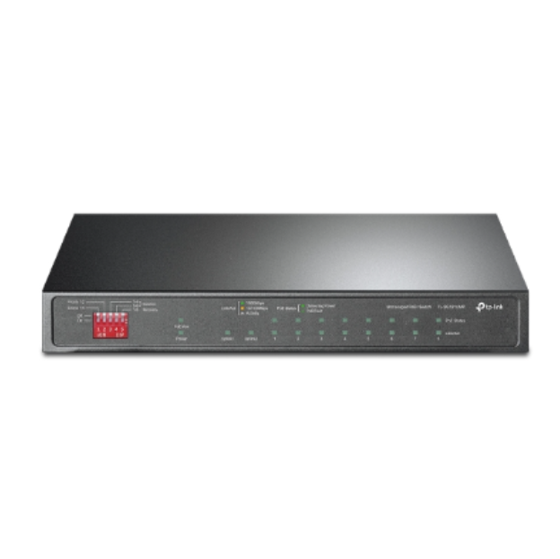 TP-Link TL-SG1210MP 10-Port Gigabit Desktop Switch with 8-Port PoE+