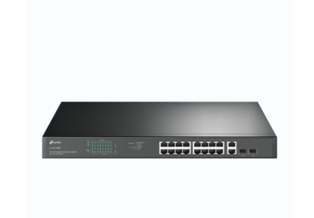 TP-Link  TL-SG1218MP 18-Port Gigabit Rackmount Switch with 16 PoE+