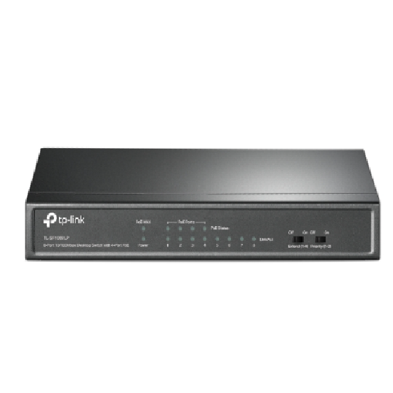 TP-Link TL-SF1008LP 8-Port 10/100Mbps Desktop Switch with 4-Port PoE