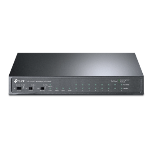 TP-Link TL-SL1311MP 8-Port 10/100Mbps + 3-Port Gigabit Desktop Switch with 8-Port PoE+