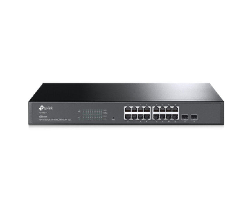 TP-Link TL-SG2218 JetStream 16-Port Gigabit Smart Switch with 2 SFP Slots