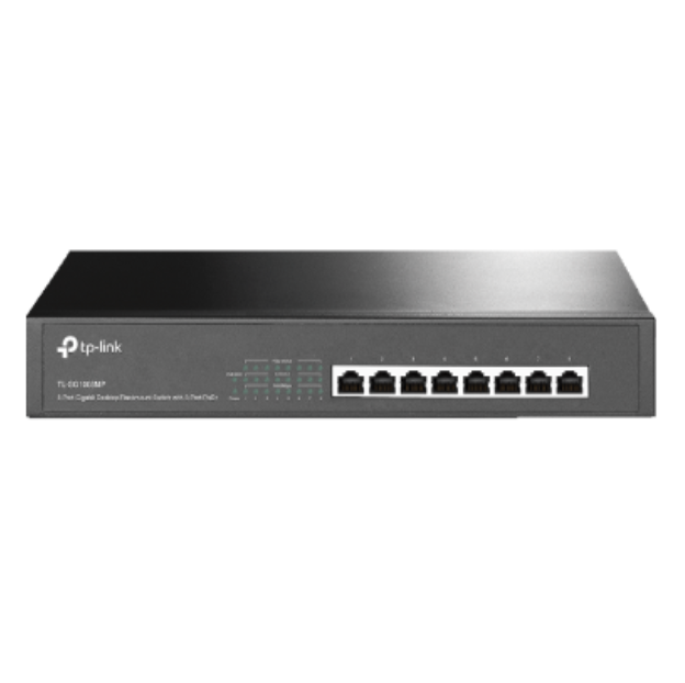TP-Link TL-SG1008MP 8-Port Gigabit Desktop/Rackmount Switch with 8-Port PoE+
