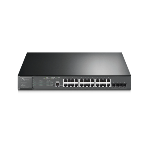 TP-Link TL-SG3428MP JetStream 28-Port Gigabit L2+ Managed Switch with 24-Port PoE+