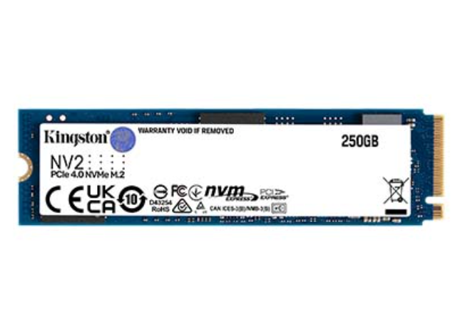 Kingston NV2 250GB/500GB/1TB/2TB/4TB PCIe 4.0 NVMe M.2 Internal Desktop and Laptop PCs SSD Solid State Drive