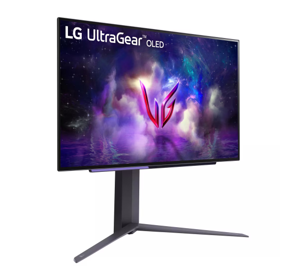 LG 27GS95QE-B 27" Ultragear OLED Gaming Monitor QHD 240Hz 0.03ms DisplayHDR True Black 400 AMD FreeSync Premium Pro NVIDIA G-Sync HDMI 2.1 DisplayPort Tilt/Height/Swivel Stand Black