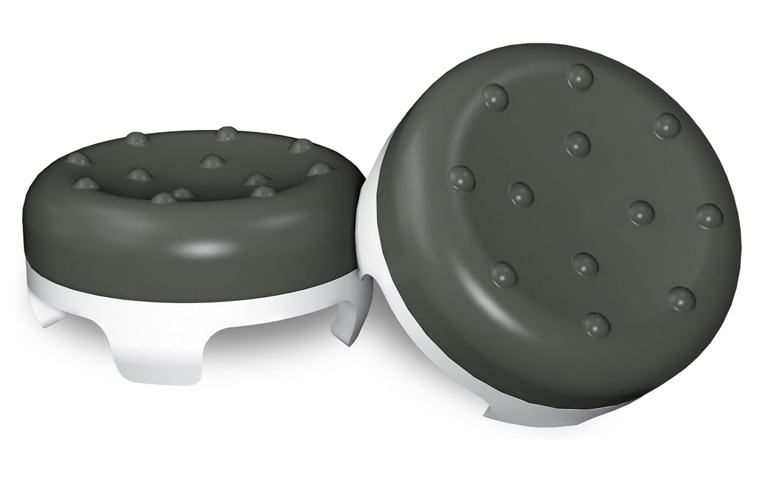 KontrolFreek CQC Classic Performance Thumbstick for Playstation PS4 and PS5 Gray/White