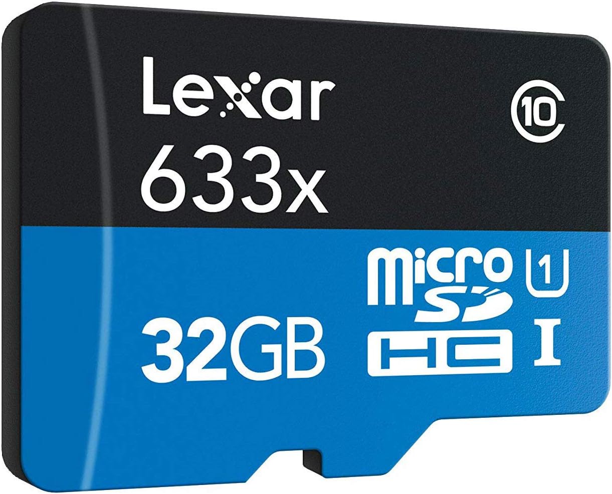 Lexar High-Performance 633x 32GB microSDHC UHS-I Card Blue Series (LMS0633032G-BNNNG)