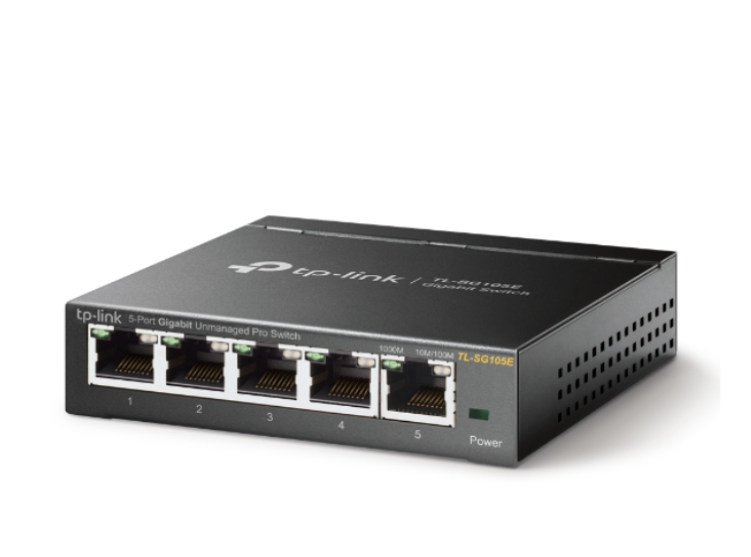 TP-Link TL-SG105E 5-Port Gigabit Unmanaged Pro Switch