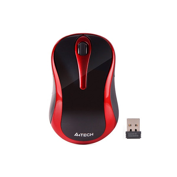 A4Tech G3-280N Wireless Mouse - Red
