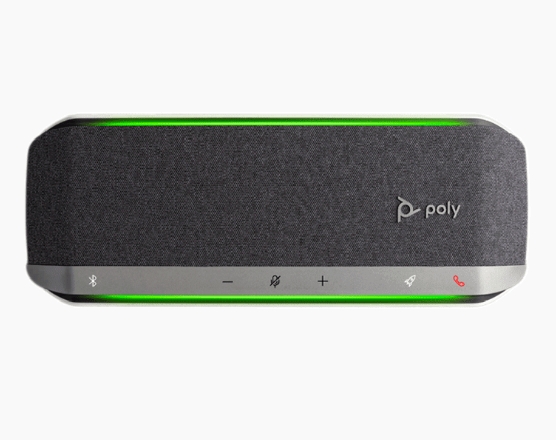 Poly Sync 40+, Standard, Smart Conference Speakerphone With BT600 USB-A and USB-C Wireless Adapter