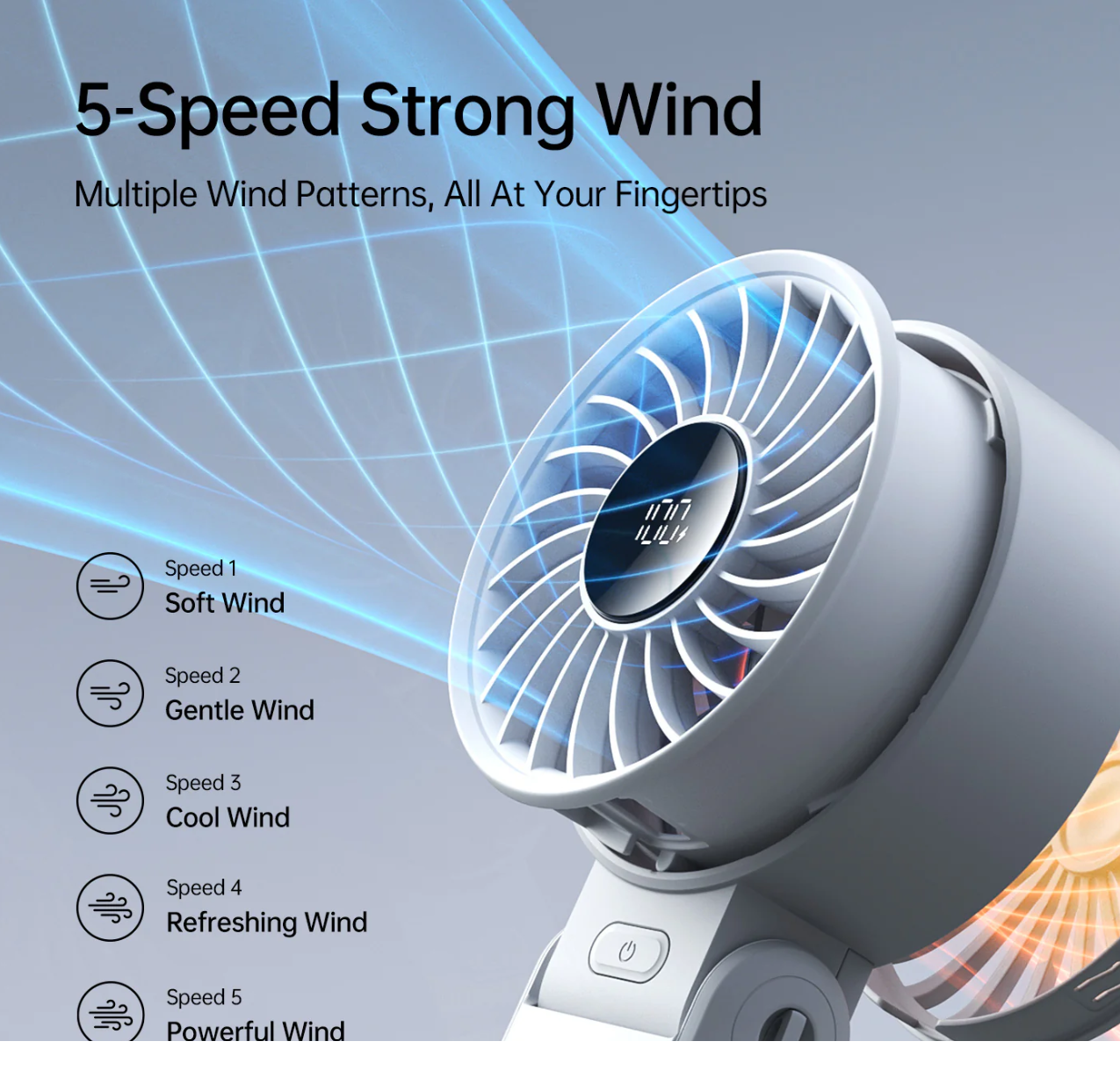 JisuLife Handheld Fan Life 7