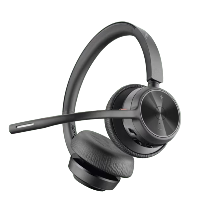 Poly Voyager 4320 UC Stereo USB-A Headset +BT700 USB-A Adapter (UC)
