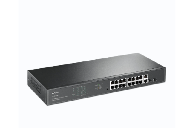 TP-Link  TL-SG1218MP 18-Port Gigabit Rackmount Switch with 16 PoE+