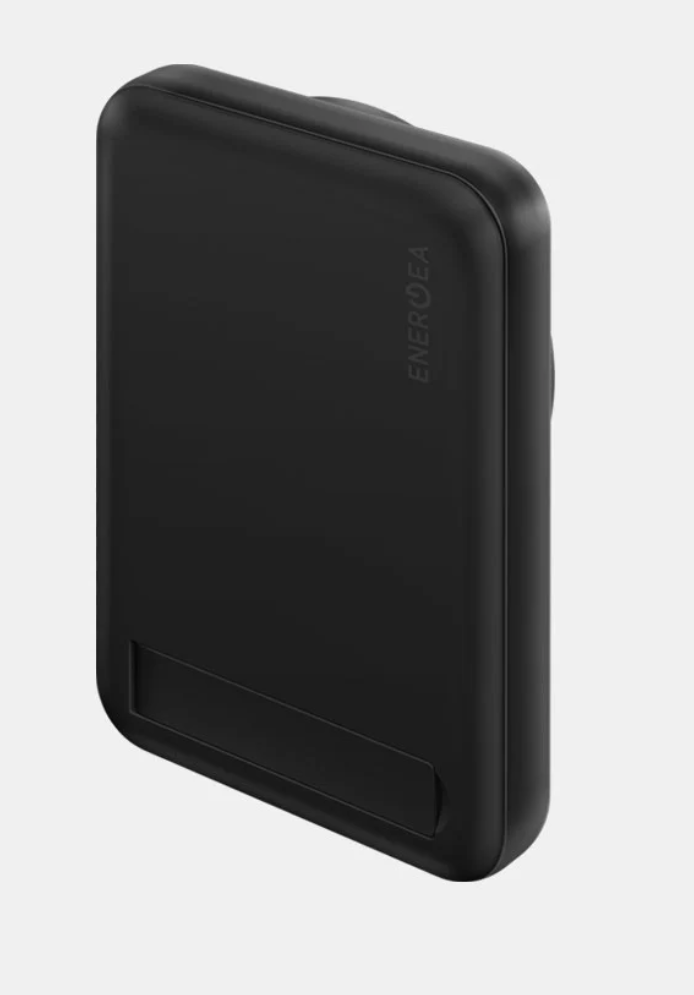 Energea MagPac Mini 10000MAH Ultra Slim MagSafe Compatible Power Bank With Built-In Video Stand
