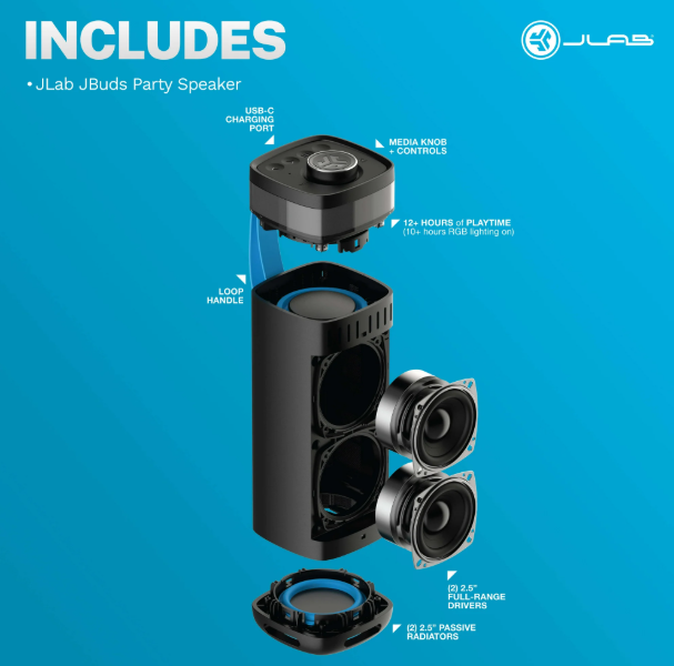 JBuds Party Speaker