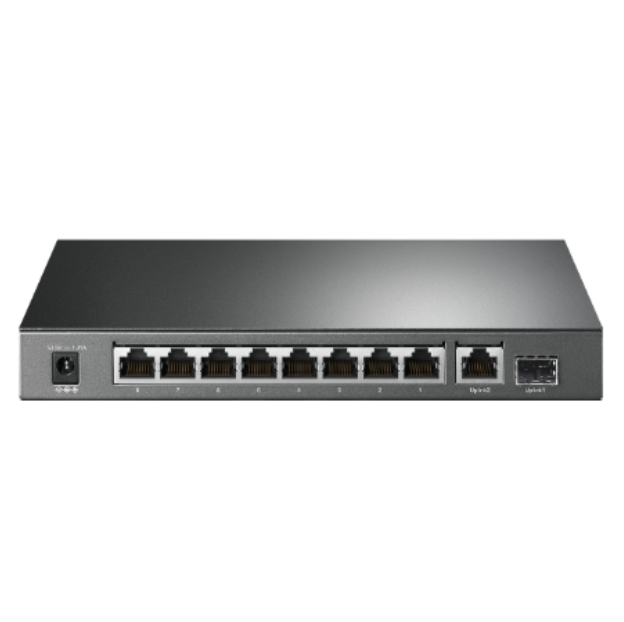 TP-Link TL-SG1210P 10-Port Gigabit Desktop Switch with 8-Port PoE+