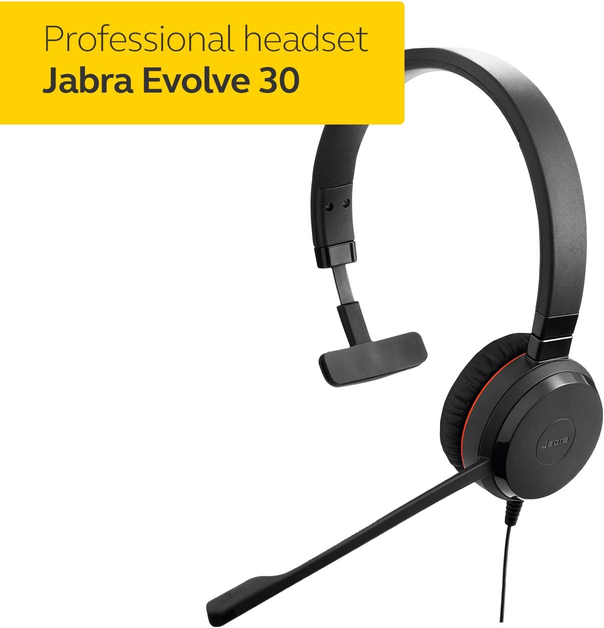 Jabra Evolve 30 II UC Mono USB-C/A Wired Headset/Music Headphones