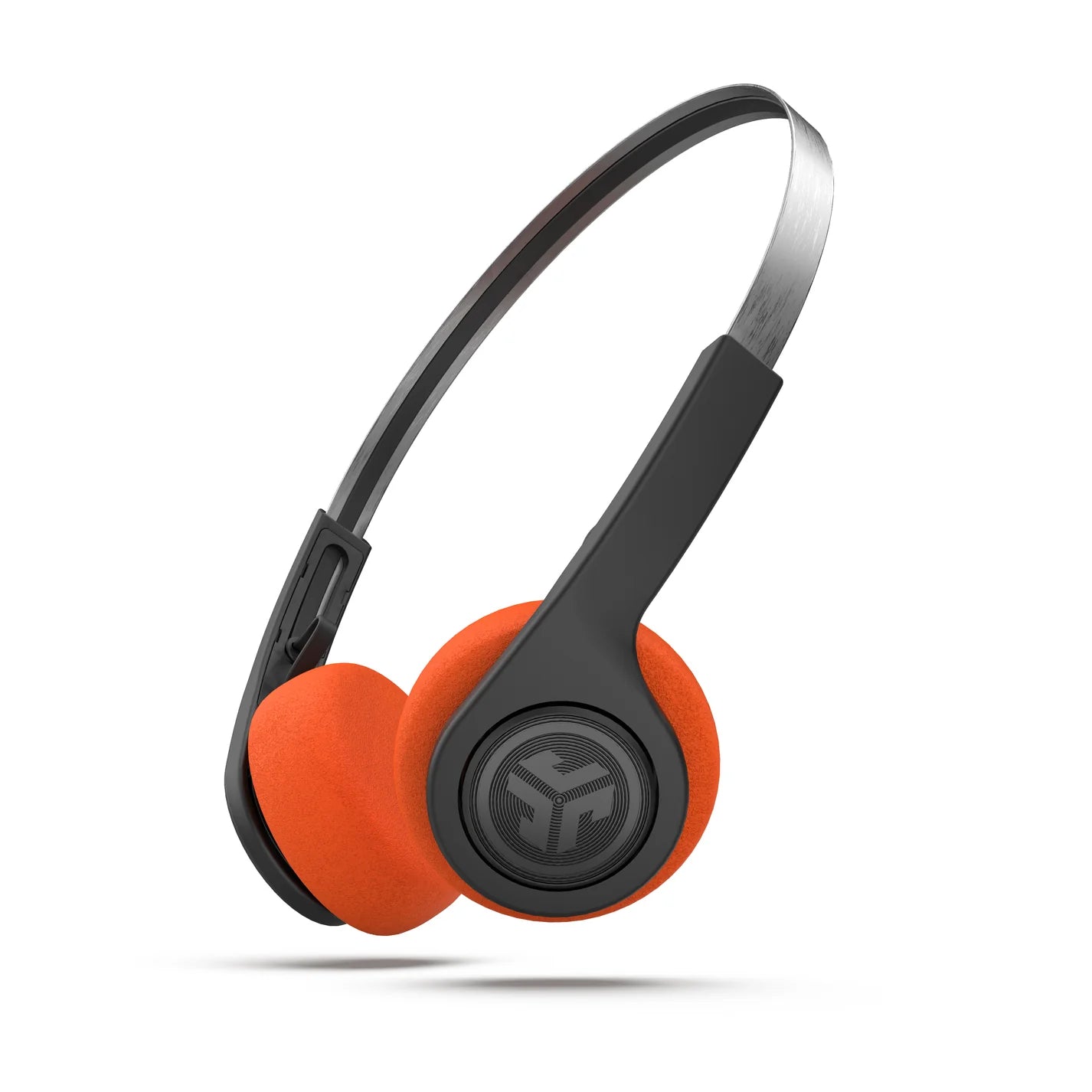 JLab Rewind 2 Wireless Retro Headphones 20+ Hours Playtime, App Support Bluetooth Multipoint + Wireless Sharing, Custom EQ3 Sound Music Controls Throwback 80s 90s Design