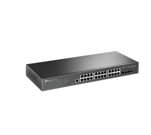 TP-Link TL-SG3428X JetStream 24-Port Gigabit L2+ Managed Switch with 4 10GE SFP+ Slots
