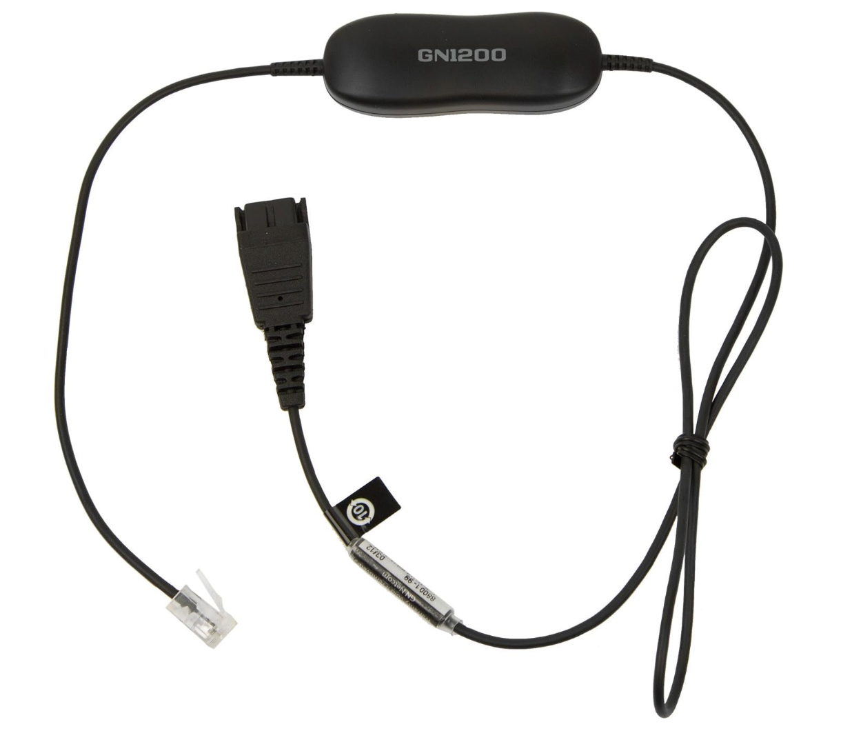 Jabra GN1216 RJ9 Quick Disconnect Cable - 88001-03