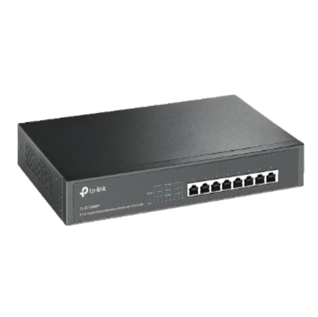 TP-Link TL-SG1008MP 8-Port Gigabit Desktop/Rackmount Switch with 8-Port PoE+