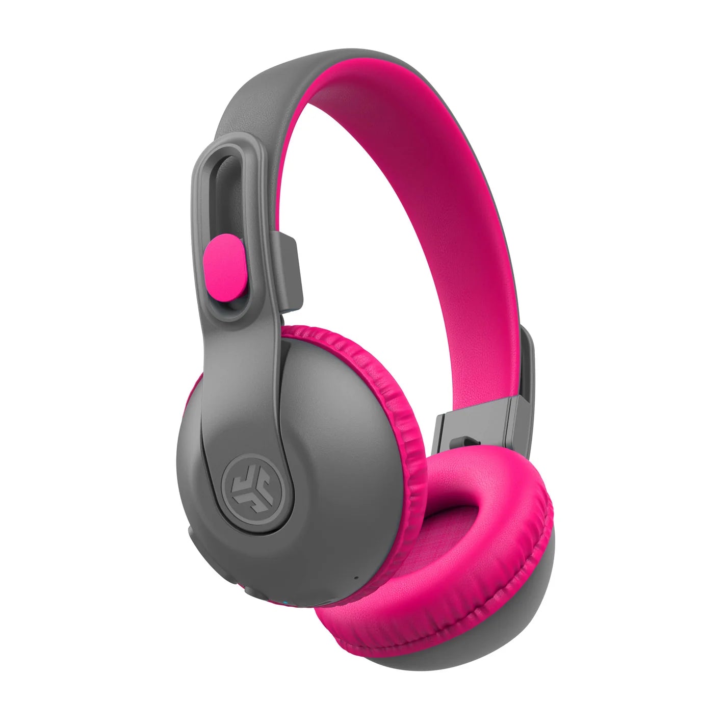 JLab JBuddies Studio 2 On-Ear Kids Wired Headphones Toddler Headphones Kid Safe Studio Volume Safe Volume Limiter Folding Adjustable Noise Isolation with Mic