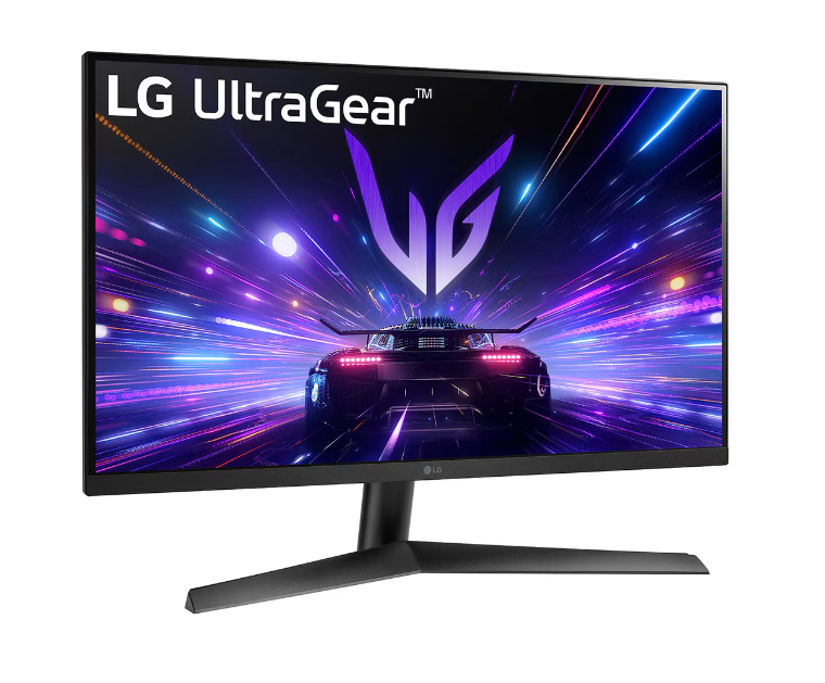 LG 27GS60F-B UltraGear 27" Gaming Monitor for PC Gaming, Home Gaming, Full HD (1920 x 1080), Anti-Glare, 180Hz, IPS 1ms (GTG), FreeSync™ Technology, G-Sync Compatible, HDR10, DisplayPort, HDMI, Tilt