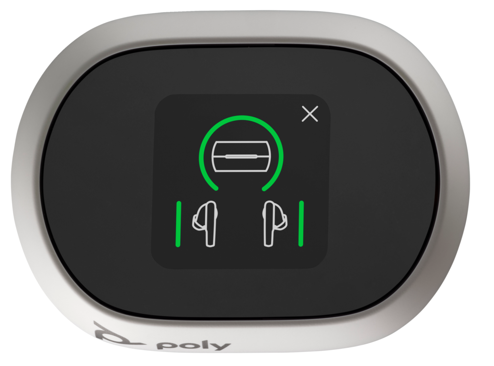 Poly Voyager Free 60+ UC True Wireless Earbuds (Plantronics) – Noise-Canceling Mics for Clear Calls – ANC – Smart Charge Case w/Touch Controls