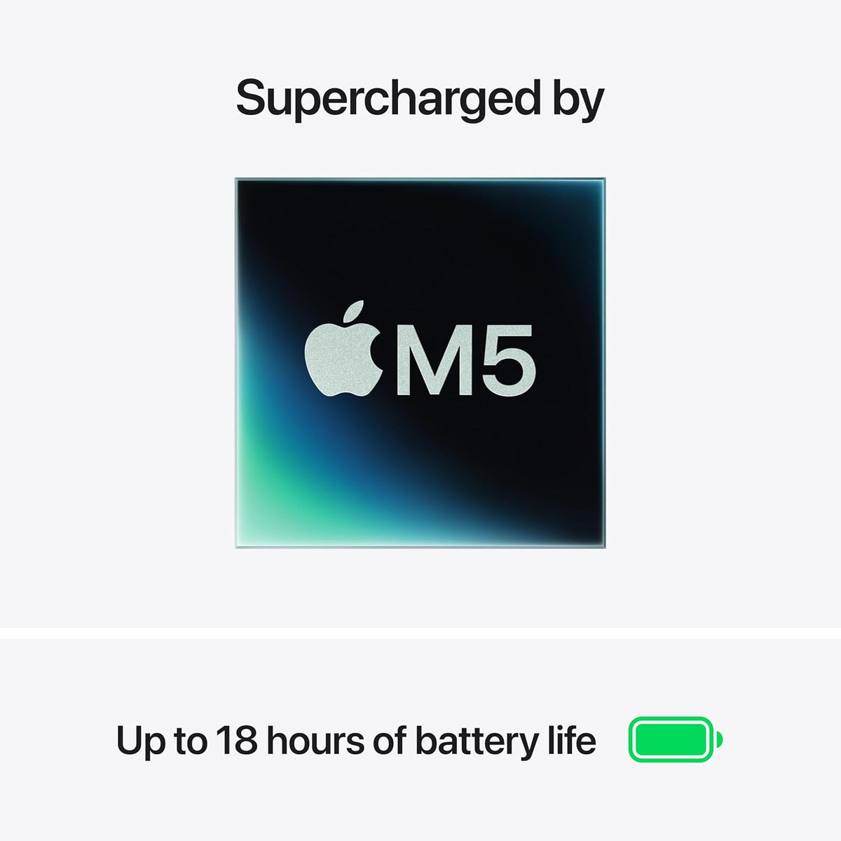 Apple NoteBook MacBook Air 13.6inchLiquid Retina display w/ True Tone/M5 chip w/10C CPU,10C GPU,16C Neural Engine/24GB unified memory/1TB SSD storage (Midnight)