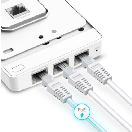TP-Link EAP615-Wall AX1800 Wall Plate WiFi 6 Access Point