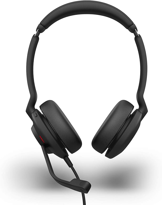 Jabra Evolve2 30 SE MS USB-C/A Stereo Wired Headsets Passive Noise Cancelling Headphones