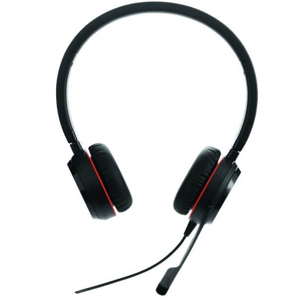 Jabra Evolve 30 II UC USB-C/A or USB-A Stereo Wired Headset/Music Headphones