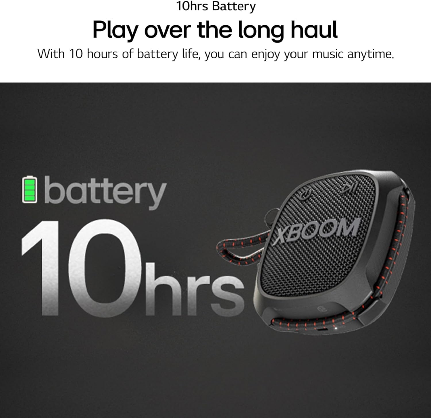 LG XBOOM Go XG2T Mini Portable Bluetooth Speaker