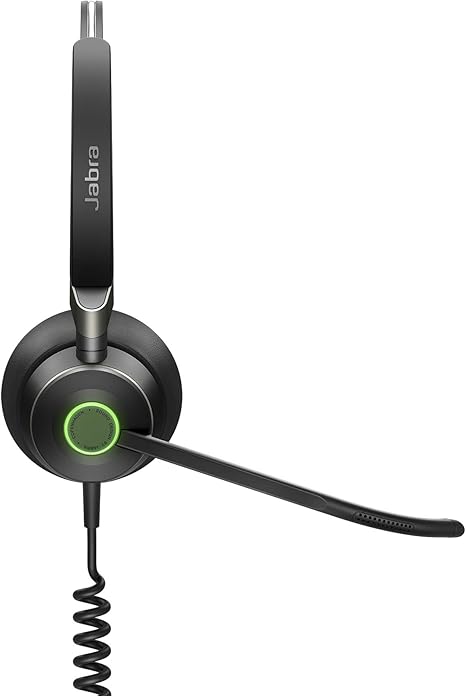 Jabra Engage 50 Stereo Professional Digital Corded Headset, USB-C Bundle With Jabra Engage Link USB A, MS